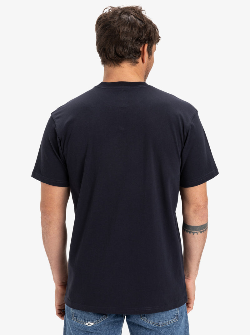 Load image into Gallery viewer, Quiksilver Men&#39;s Ev Tuned Out T-Shirt Dark Navy EQYZT08044-KTP0
