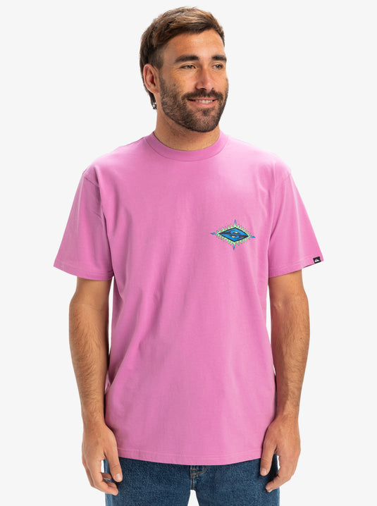 Quiksilver Men's Ev Beach Blast T-Shirt Violet EQYZT08046-PHP0