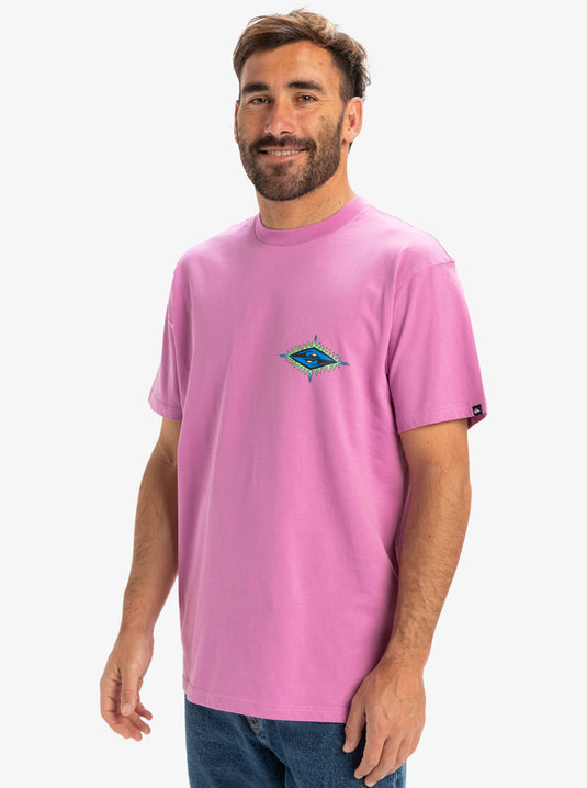 Quiksilver Men's Ev Beach Blast T-Shirt Violet EQYZT08046-PHP0