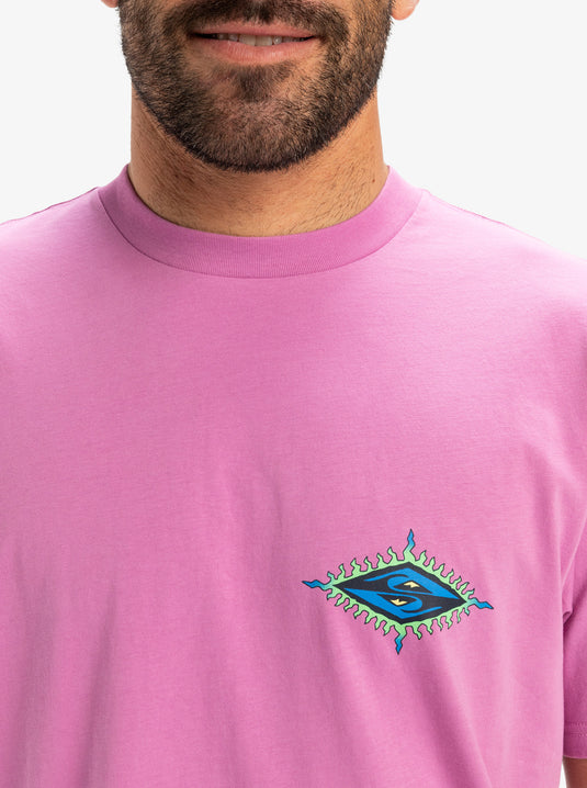 Quiksilver Men's Ev Beach Blast T-Shirt Violet EQYZT08046-PHP0