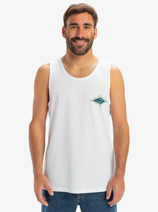 Quiksilver Men's EV Beast Blast Muscle Tank White EQYZT08048_WBB0