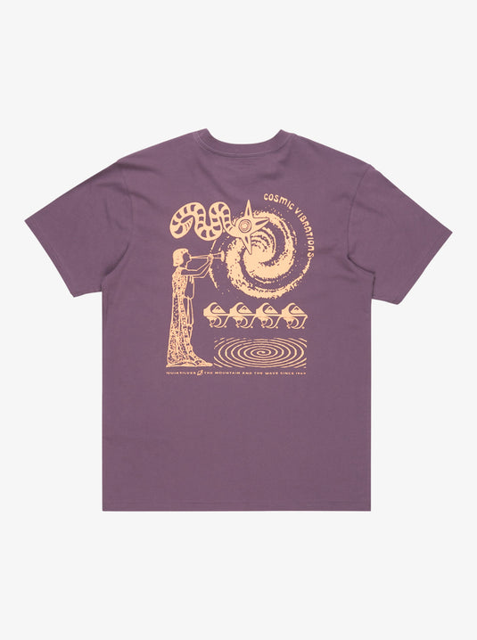 Quiksilver Men's Ev Cosmic Vibration Short Sleeves T-Shirt Vintage Violet EQYZT08053-PQC0