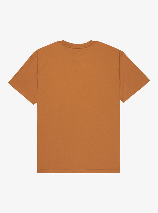 Quiksilver Men's EV Comp Logo T-Shirt Brown EQYZT08182-CMK0