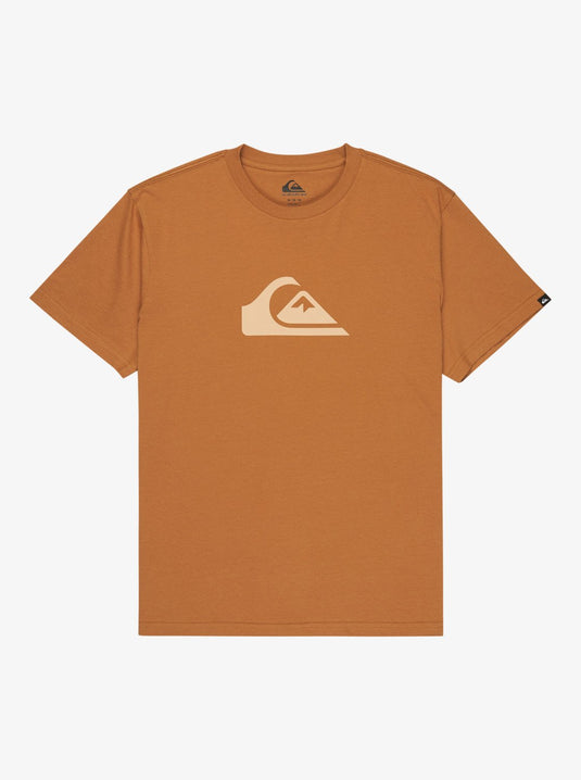 Quiksilver Men's EV Comp Logo T-Shirt Brown EQYZT08182-CMK0