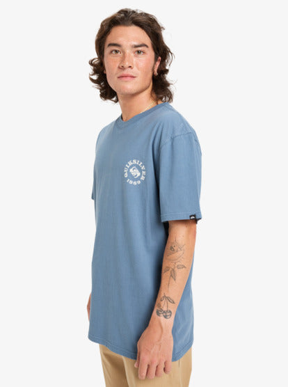 Load image into Gallery viewer, Quiksilver Men's Ev Summer Salt T-Shirt China Blue EQYZT08184-BND0
