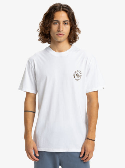 Quiksilver Men's Ev Summer Salt T-Shirt White EQYZT08184-WBB0