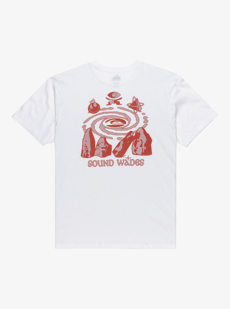 Load image into Gallery viewer, Quiksilver Men&#39;s Ev Waves Festival Short Sleeve T-Shirt White EQYZT08186_WBB0
