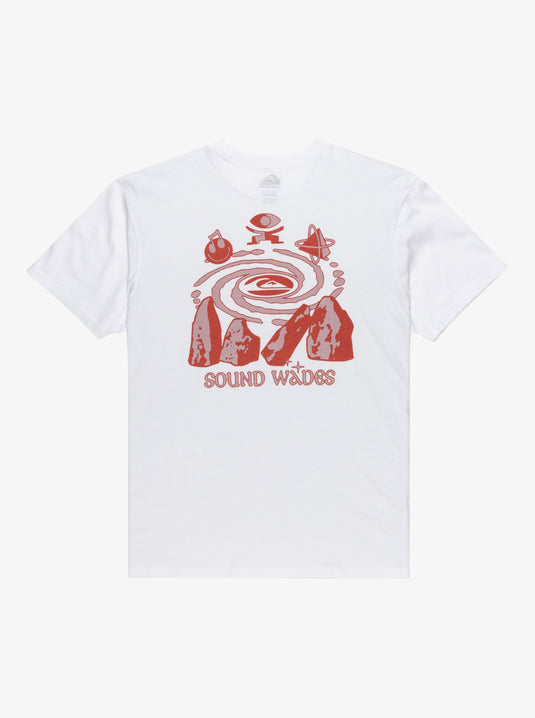 Quiksilver Men's Ev Waves Festival Short Sleeve T-Shirt White EQYZT08186_WBB0