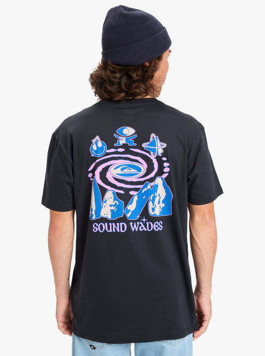 Quiksilver Men's Ev Waves Festival Short Sleeve T-Shirt Black EQYZT08186_KVJ0