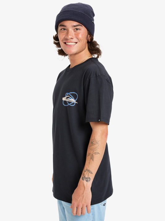 Quiksilver Men's Ev Waves Festival Short Sleeve T-Shirt Black EQYZT08186_KVJ0