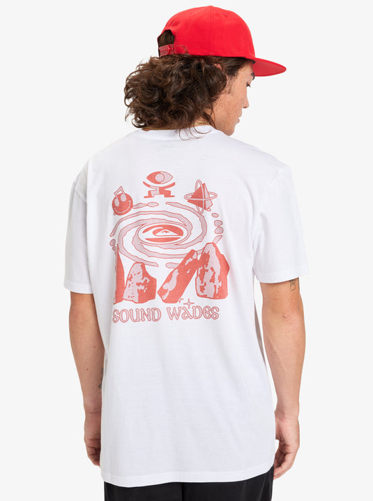 Quiksilver Men's Ev Waves Festival Short Sleeve T-Shirt White EQYZT08186_WBB0