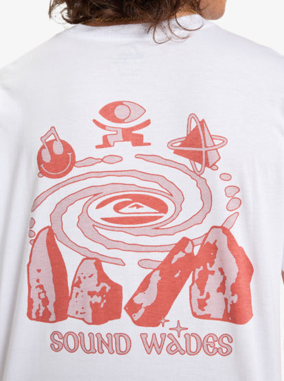 Load image into Gallery viewer, Quiksilver Men&#39;s Ev Waves Festival Short Sleeve T-Shirt White EQYZT08186_WBB0
