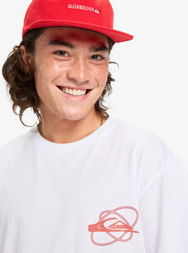 Load image into Gallery viewer, Quiksilver Men&#39;s Ev Waves Festival Short Sleeve T-Shirt White EQYZT08186_WBB0
