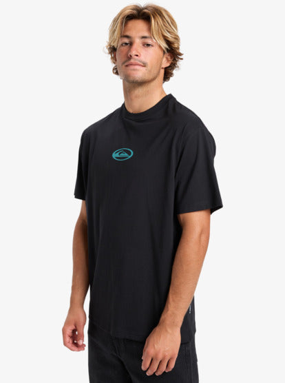 Quiksilver Men's Pto Welcome All Short Sleeve T-Shirt Black EQYZT08199_KVJ0
