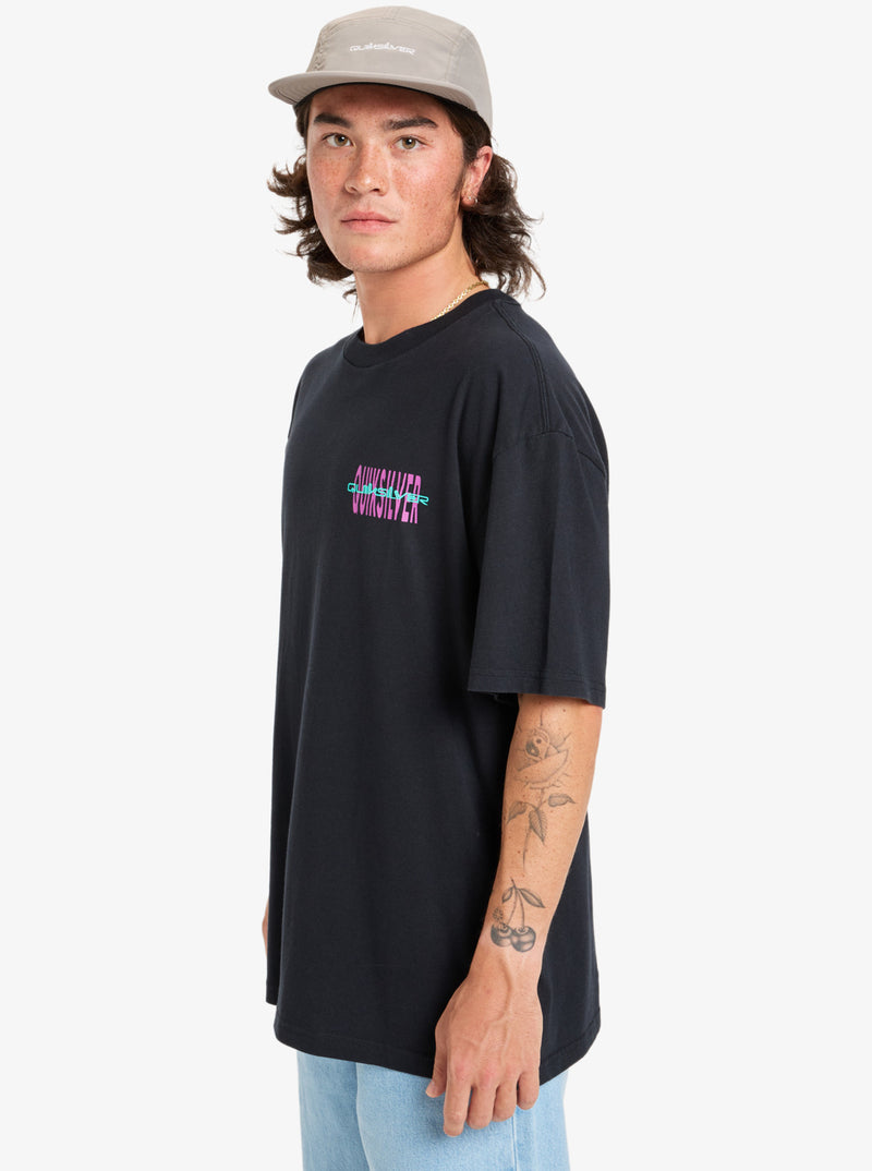 Load image into Gallery viewer, Quiksilver Men&#39;s Hw Desert Paradise T-Shirt Black EQYZT08201-KVJ0
