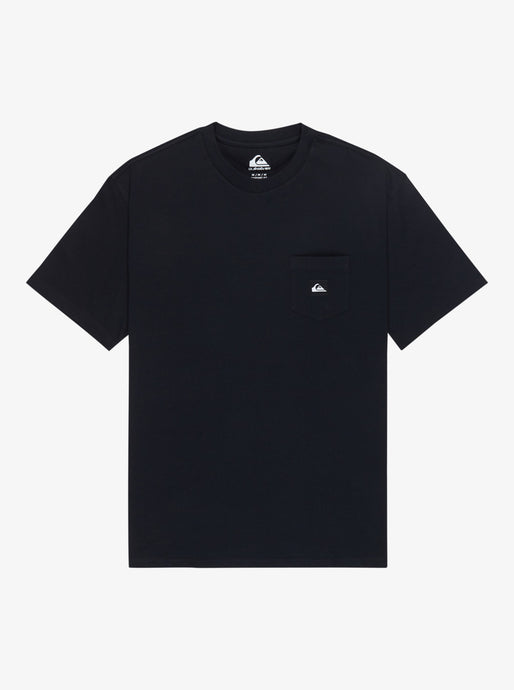 Quiksilver Men's Salt Water Pocket Short Sleeve T-Shirt Black EQYZT08205_KVJ0