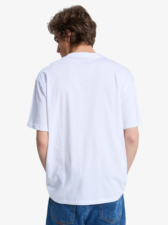 Quiksilver Men's Salt Water Pocket Short Sleeve T-Shirt White EQYZT08205_WBB0