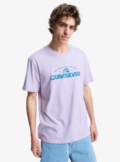 Quiksilver Men's Ev Vista T-Shirt Orchid Petal EQYZT08287-PFJ0