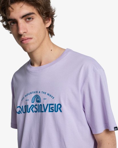 Load image into Gallery viewer, Quiksilver Men's Ev Vista T-Shirt Orchid Petal EQYZT08287-PFJ0
