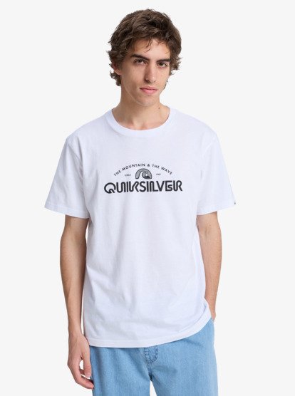 Quiksilver Men's Ev Vista T-Shirt White EQYZT08287-WBB0