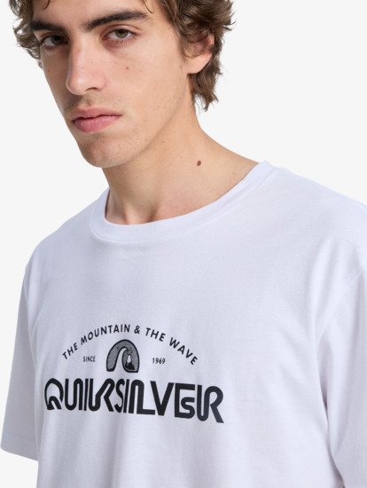 Quiksilver Men's Ev Vista T-Shirt White EQYZT08287-WBB0