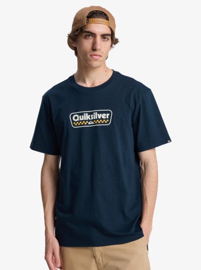 Quiksilver Men's Ev Starting Grid T-Shirt Dark Navy EQYZT08288-KTP0