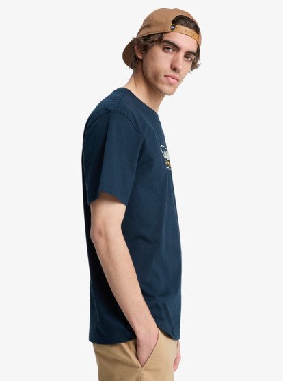 Quiksilver Men's Ev Starting Grid T-Shirt Dark Navy EQYZT08288-KTP0