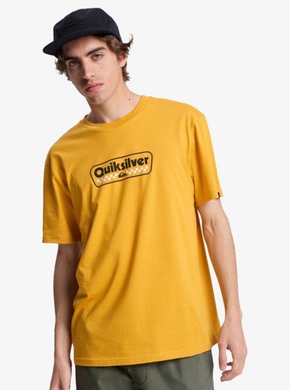 Quiksilver Men's Ev Starting Grid T-Shirt Mineral Yellow EQYZT08288-YKM0