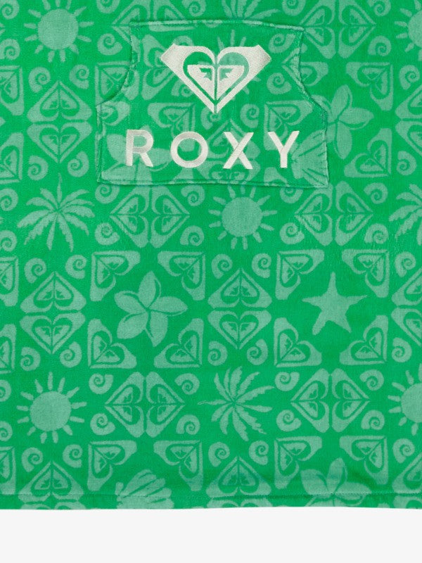 Load image into Gallery viewer, Roxy Kids' Rg Stay Magical Printed Poncho Towel Katydid Hippie Hour ERGAA03220-GHM7
