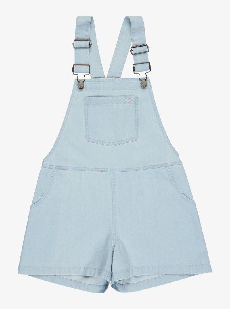 Load image into Gallery viewer, Roxy Kids&#39; Afternoon Spirit Overall (8-16 years) Light Blue ERGDO03000_BFG0
