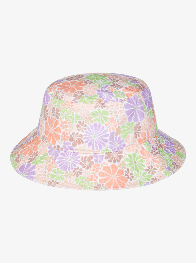 Load image into Gallery viewer, Roxy Kid&#39;s Tiny Honey Bucket Hat White All About Sol Mini Rg ERGHA03312-WBK9
