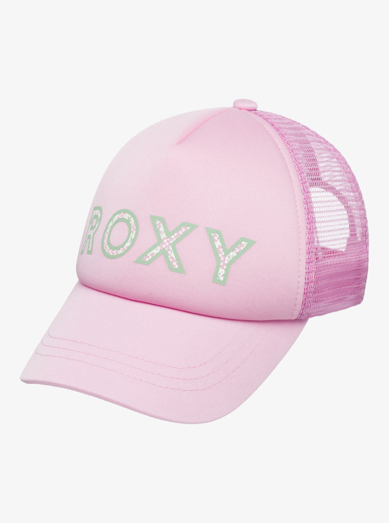 Load image into Gallery viewer, Roxy Kids&#39; Raggae Town Trucker Cap Lilac Chiffon ERGHA03350_MFA0
