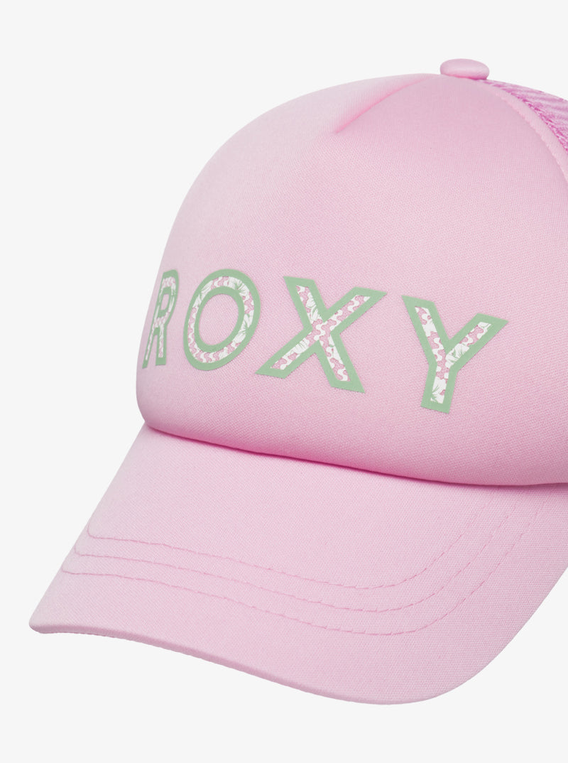 Load image into Gallery viewer, Roxy Kids&#39; Raggae Town Trucker Cap Lilac Chiffon ERGHA03350_MFA0
