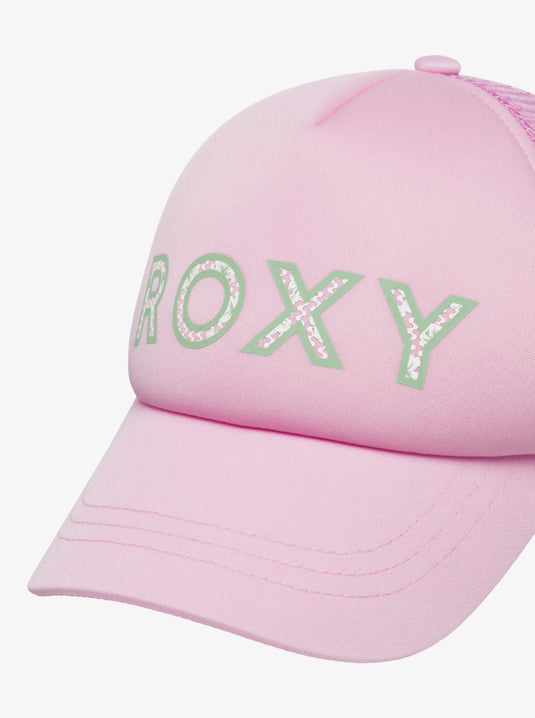 Roxy Kids' Raggae Town Trucker Cap Lilac Chiffon ERGHA03350_MFA0