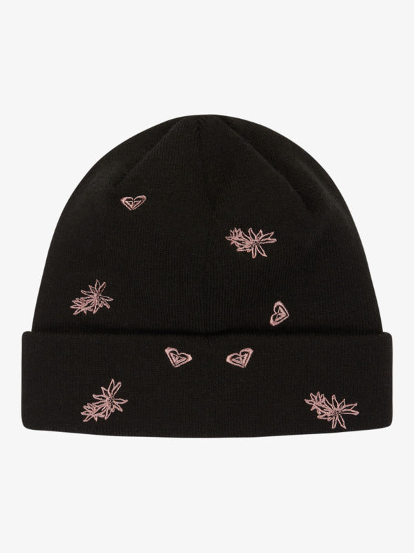 Load image into Gallery viewer, Roxy Kids&#39; Hedda Beanie True Black ERGHA03357-KVJ0

