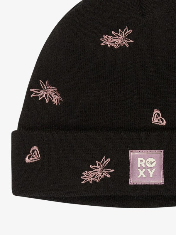 Load image into Gallery viewer, Roxy Kids&#39; Hedda Beanie True Black ERGHA03357-KVJ0

