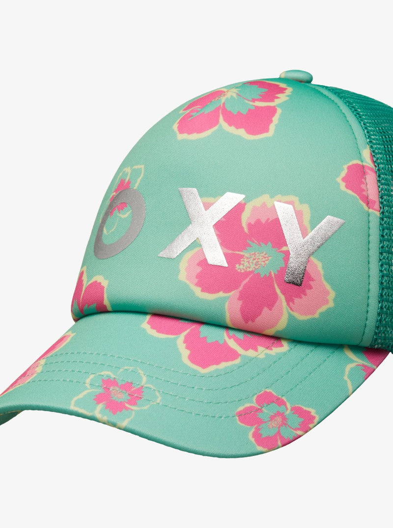 Load image into Gallery viewer, Roxy Kids' Honey Coconut Trucker Cap Katydid Tropicool ERGHA03367-GHM6
