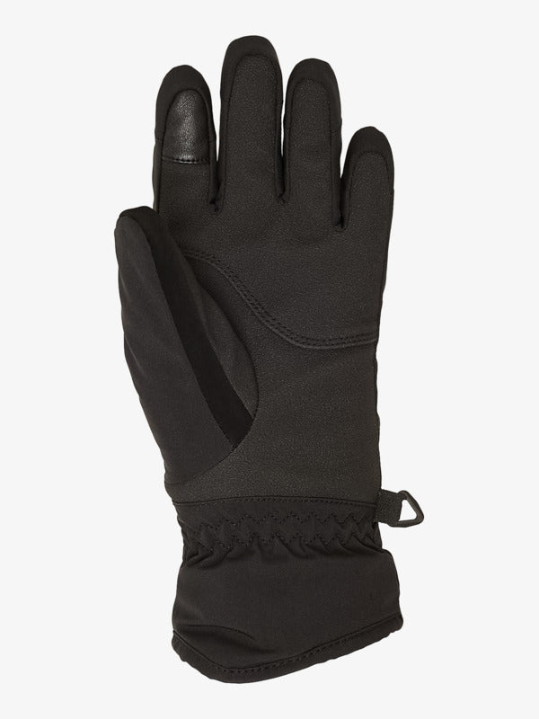 Load image into Gallery viewer, Roxy Kids&#39; Freshfield Girl Snow Gloves True Black ERGHN03047-KVJ0
