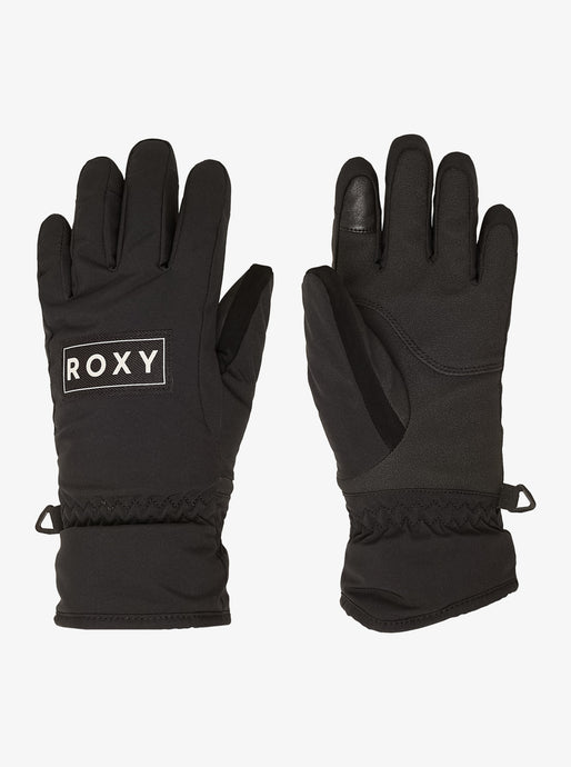 Roxy Kids' Freshfield Girl Snow Gloves True Black ERGHN03047-KVJ0