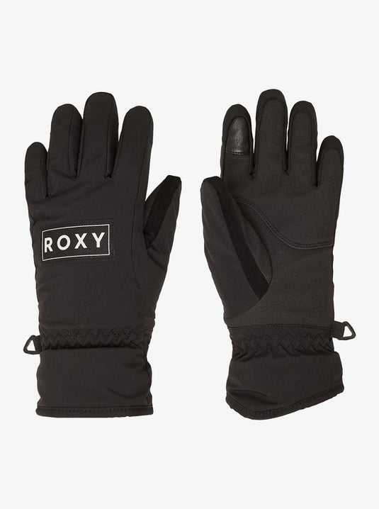 Roxy Kids' Freshfield Girl Snow Gloves True Black ERGHN03047-KVJ0