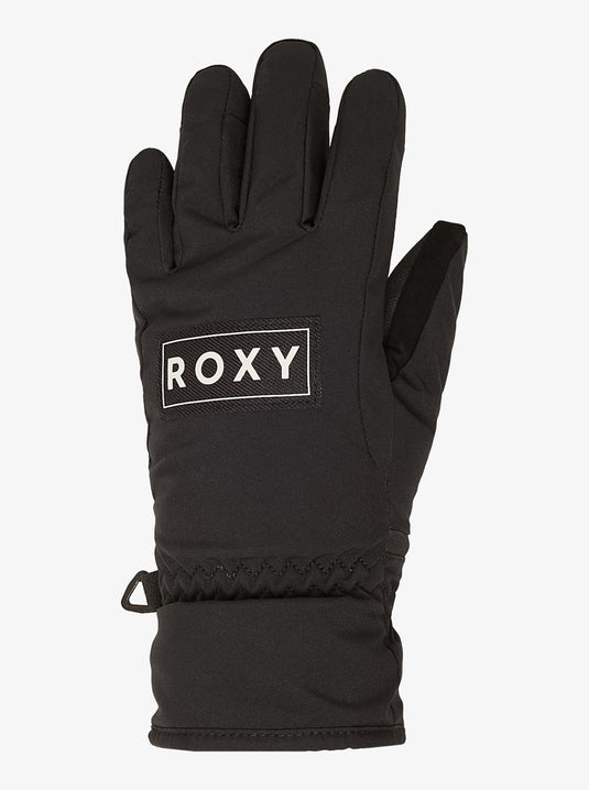 Roxy Kids' Freshfield Girl Snow Gloves True Black ERGHN03047-KVJ0