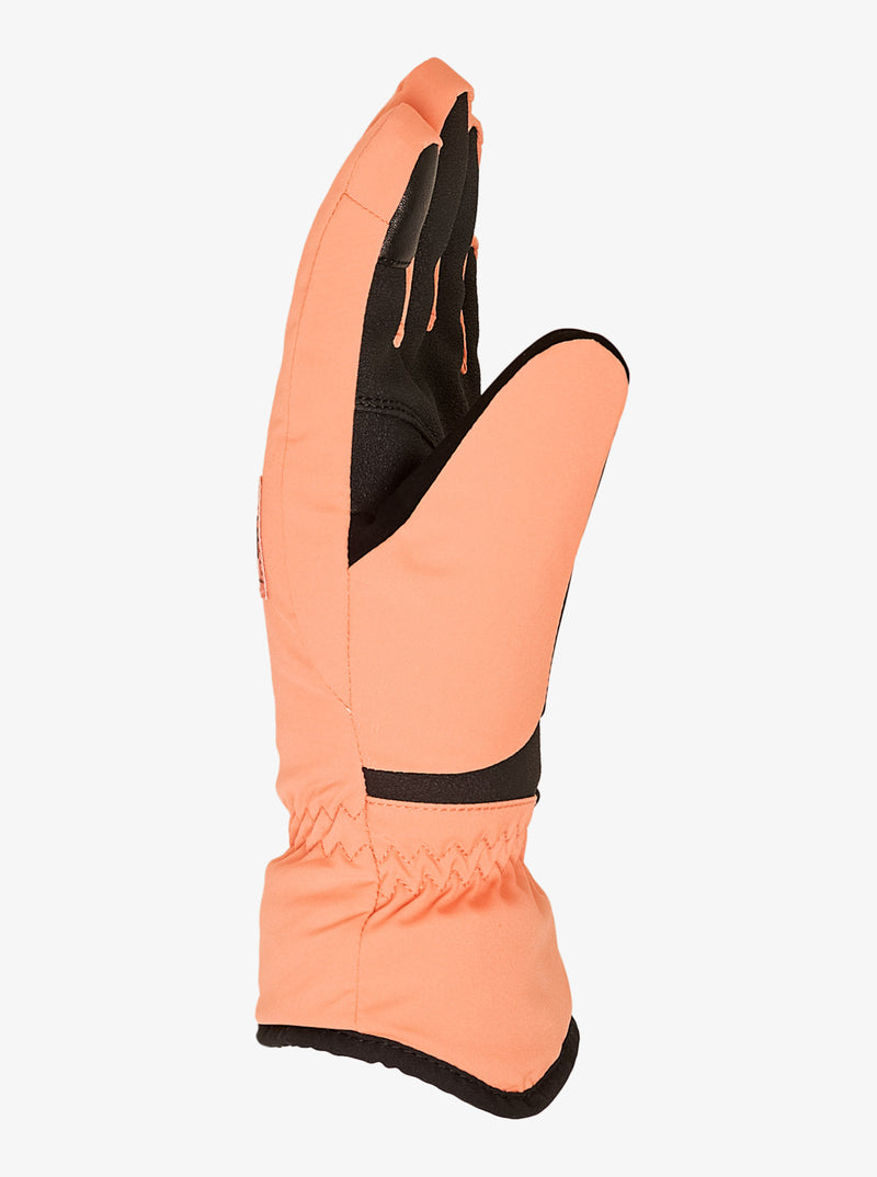 Load image into Gallery viewer, Roxy Kids&#39; Freshfield Girl Snow Gloves Coral Chic ERGHN03047-NKN0

