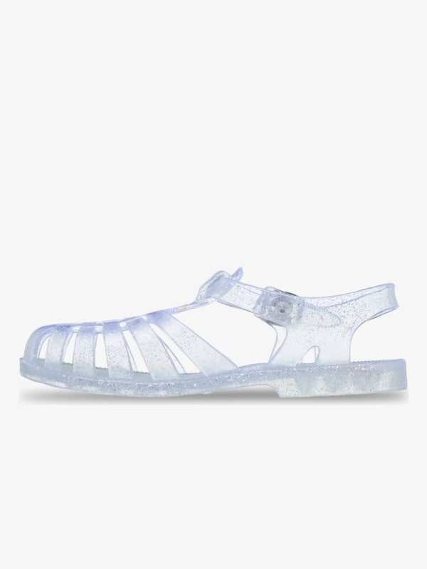 Load image into Gallery viewer, Roxy Kids' Rg The Croisette Sandals Silver ERGL100011-SIL
