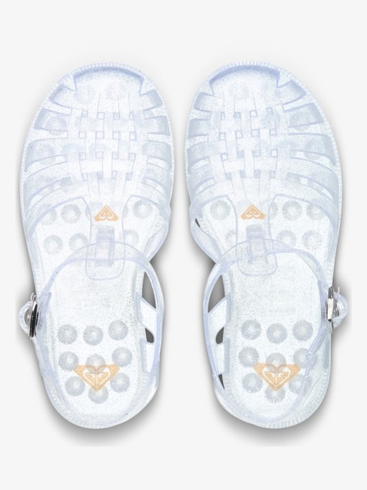 Roxy Kids' Rg The Croisette Sandals Silver ERGL100011-SIL