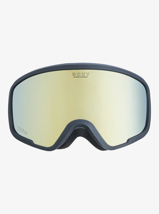 Roxy Kids' Missy Ski/Snowboard Goggles Big Flowers/Clux Ml Lt Orange S3 ERGTG03026-KVM0