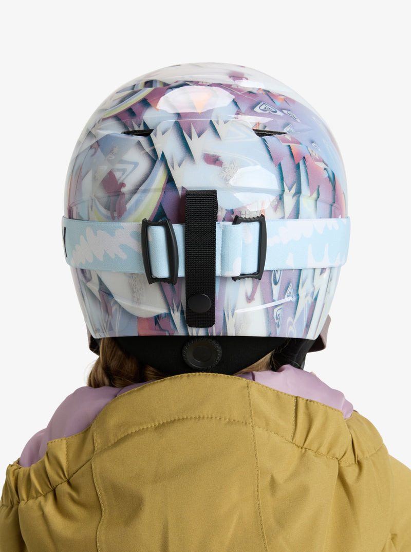 Load image into Gallery viewer, Roxy Kids&#39; Missy Ski/Snowboard Goggles Big Flowers/Clux Ml Lt Blue S3 ERGTG03026-BDF0
