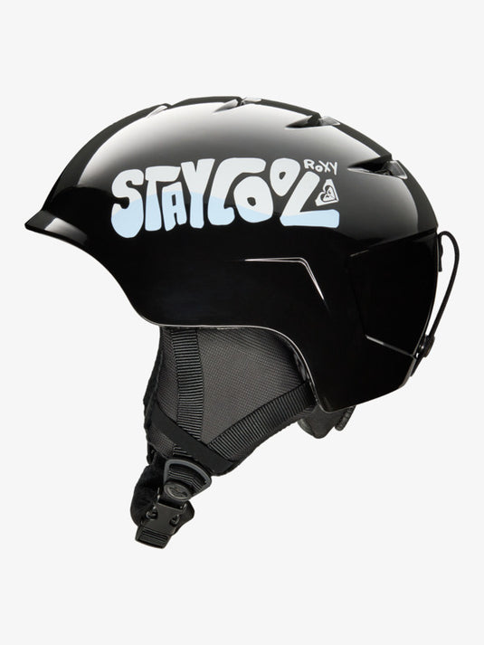 Roxy Kids' Slush Snow Helmet True Black ERGTL03030-KVJ0