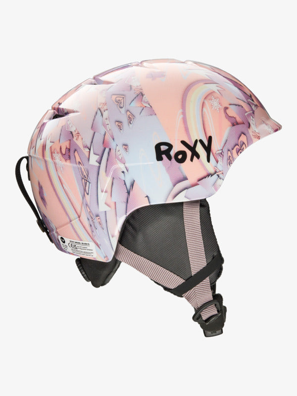 Load image into Gallery viewer, Roxy Kids' Slush Snow Helmet Coral Chic Papercut ERGTL03030-NKN2

