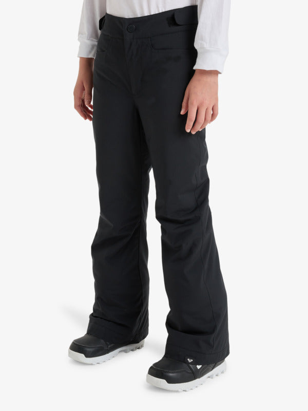 Load image into Gallery viewer, Roxy Kids&#39; Backyard Girl Snow Pants (8-16 Years) True Black ERGTP03059-KVJ0
