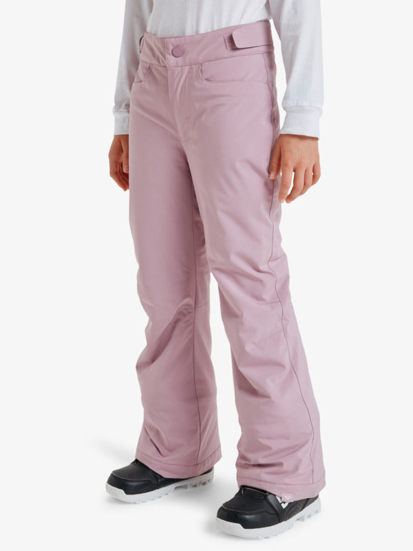 Load image into Gallery viewer, Roxy Kids&#39; Backyard Girl Snow Pants (8-16 Years) Discreet Mauve ERGTP03059-MGQ0
